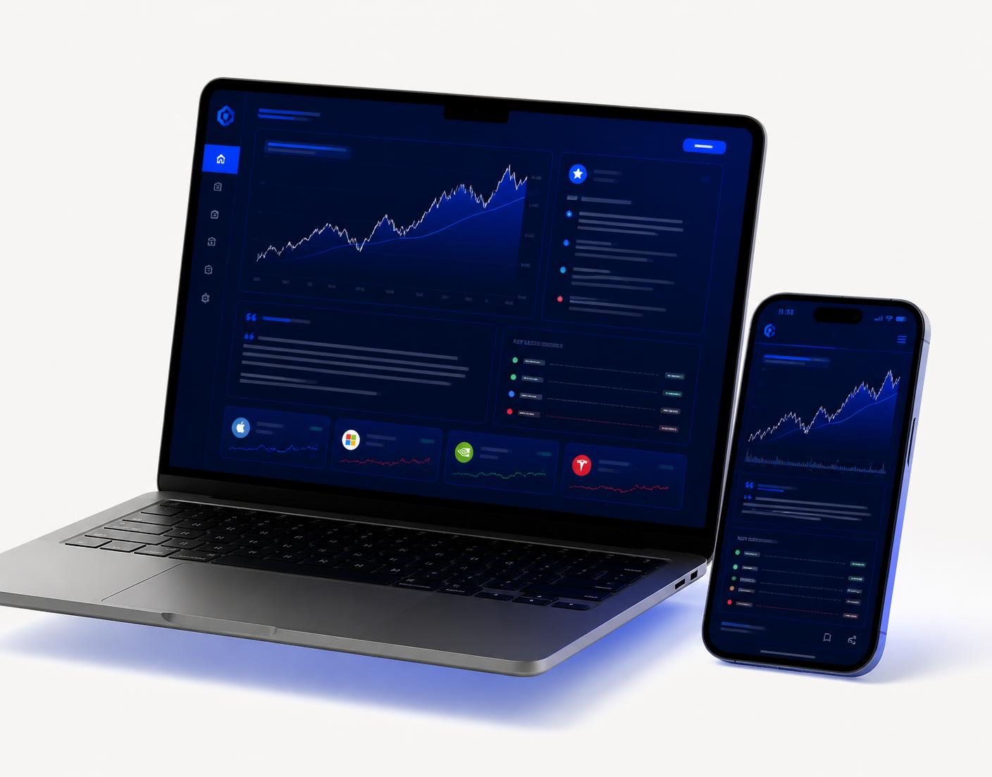 La newsletter Nova Kairos affichée sur ordinateur portable et sur mobile